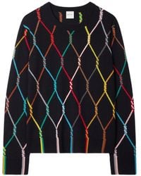 Paul Smith - Diamond-Pattern Sweater - Lyst