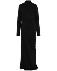 TOTEME - Twist Long-Sleeve Maxi Dress - Lyst