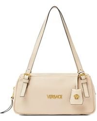 Versace - Tag Large Nappa Bowling Bag - Lyst