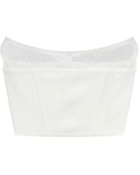 Blumarine - Haut À Design Sans Bretelles - Lyst