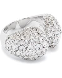 Swarovski - Sublima Crystal Cocktail Ring - Lyst