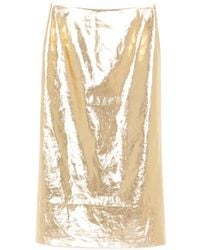 Gabriela Hearst - Manuela Midi Skirt - Lyst