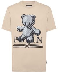 Philipp Plein - Teddy Bear Cotton T-shirt - Lyst