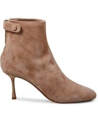 Francesco Russo - Panelled Ankle Boots - Lyst