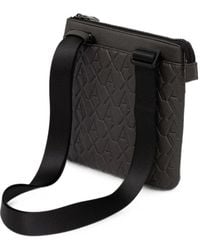 ARMANI EXCHANGE - Logo-Embossed Cross Body Bag - Lyst