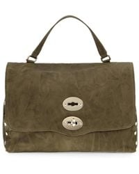 Zanellato - Postina Officina Stud-Embellished Shoulder Bag - Lyst