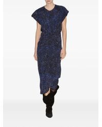 Isabel Marant - Terena Sequin-Embellished Twisted Dress - Lyst