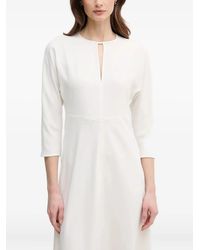 Joop! - Keyhole Neckline A-Line Dress - Lyst