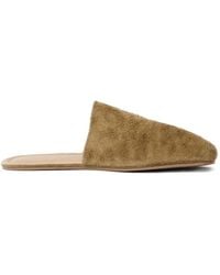 Our Legacy - Speckled Suede Slippers - Lyst