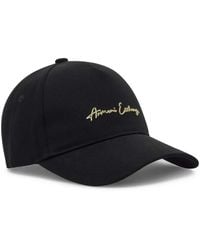 ARMANI EXCHANGE - Embroidered Baseball Cap - Lyst