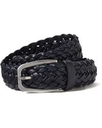 ZEGNA - Braided Leather Belt - Lyst