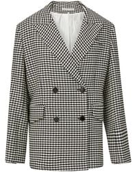 Veronica Beard - Hutchinson Houndstooth-Pattern Blazer - Lyst