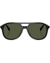 Brunello Cucinelli - Pilot-Frame Sunglasses - Lyst