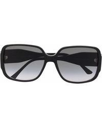 Jimmy Choo - Oversized-frame Sunglasses - Lyst