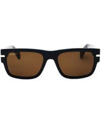 Ferragamo - Lunettes De Soleil À Monture Rectangulaire - Lyst