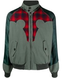 Maison Margiela - X Pendleton Yoke-Detail Bomber Jacket - Lyst