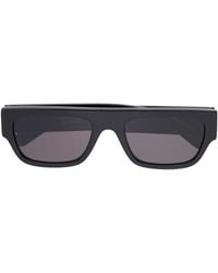 Stella McCartney - Rhinestone Logo Rectangular-Frame Sunglasses - Lyst