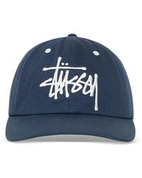 Stussy - Baseballkappe mit Logo-Stickerei - Lyst