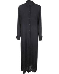 Maria Calderara - Buttoned Shirt Dress - Lyst