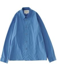 Studio Nicholson - Camicia Hal Con Spalle Basse - Lyst