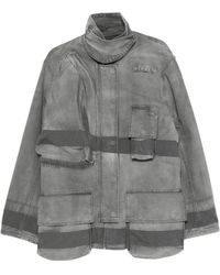 6397 - Fireman Multi-Pocket Cotton Coat - Lyst
