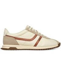 BOSS - Logo Trainers With Faux Suede Trims - Lyst