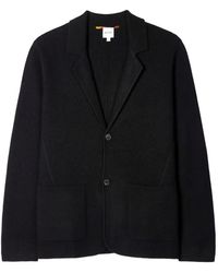 Paul Smith - Merino Wool Knitted Cardigan Blazer - Lyst