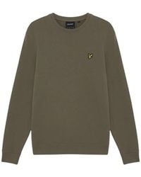 Lyle & Scott - Logo-Patch Crew-Neck Sweatshirt - Lyst