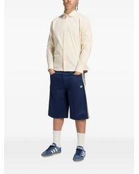 adidas - 3-Stripes Button-Up Shirt - Lyst