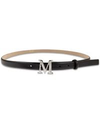 Max Mara - M Monogram Buckle Belt - Lyst