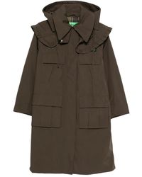 Barbour - Ruffled Hooded Jacket - Lyst