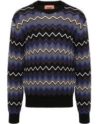 Missoni - Trui Met Zigzag-Print - Lyst