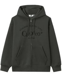 Chocoolate - Logo-Embroidered Zip-Up Hoodie - Lyst