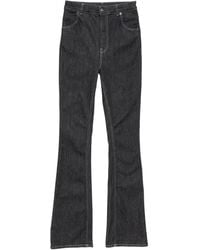 Acne Studios - Bow-Detail Flared Trousers - Lyst