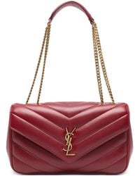 Saint Laurent - Loulou Medium Leather Shoulder Bag - Lyst