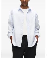 KARL LAGERFELD - Kameo Classic Cotton Shirt - Lyst