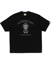 A Bathing Ape - Logo-print T-shirt - Lyst
