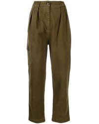 Woolrich - High-Waisted Straight-Leg Jeans - Lyst