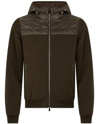 Moorer - Hooded Zip Jacket - Lyst