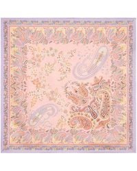 Etro - Tuch Aus Bedruckter Seide, Damen - Lyst