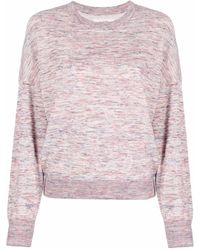 Isabel Marant - Space-dye Knitted Crew-neck Jumper - Lyst