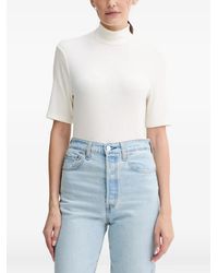 Marc O' Polo - Ribbed Roll-Neck Top - Lyst