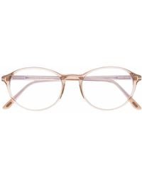 Tom Ford - トータスシェル ラウンド眼鏡フレーム - Lyst