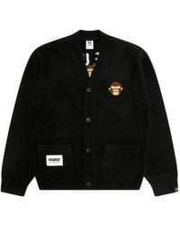 Aape By A Bathing Ape - Cardigan À Poches Plaquées - Lyst