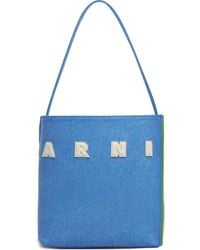 Marni - Museo Logo-Patch Tote Bag - Lyst