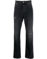 Missoni - Distressed Straight-leg Jeans - Lyst