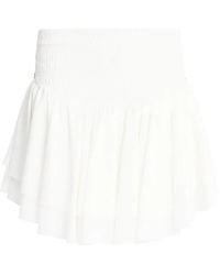 Donde Esteban - Ruffled Mini Skirt - Lyst