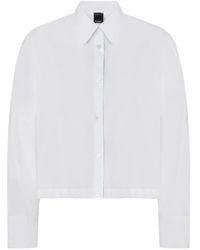 Pinko - Katoenen Blouse Met Knopen - Lyst