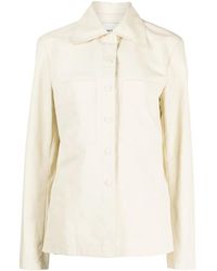 Low Classic - Classic Collar Long-Sleeved Jacket - Lyst