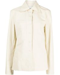 Low Classic - Classic Collar Long-Sleeved Jacket - Lyst